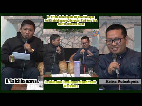 Dr. Krista Roluahpuia IIT Gandhinagar Kawmna ngaihnawm tak chu.