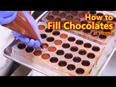 Filling and Finishing your homemade chocolates!  Ep. 4 | Aroma Chocolates