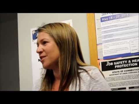 NancyOnNorwalk.com – Laoise King at Norwalk Democratic District A meeting