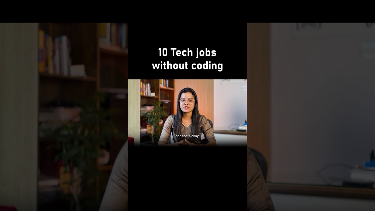 10 Tech jobs without coding
