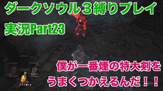 ダークソウル３縛りプレイ実況 | 新春！真の特大剣使い決定戦！【Part23】