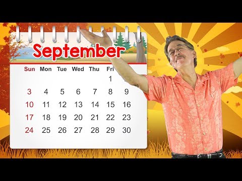 September | Calendar Song for Kids | Jack Hartmann