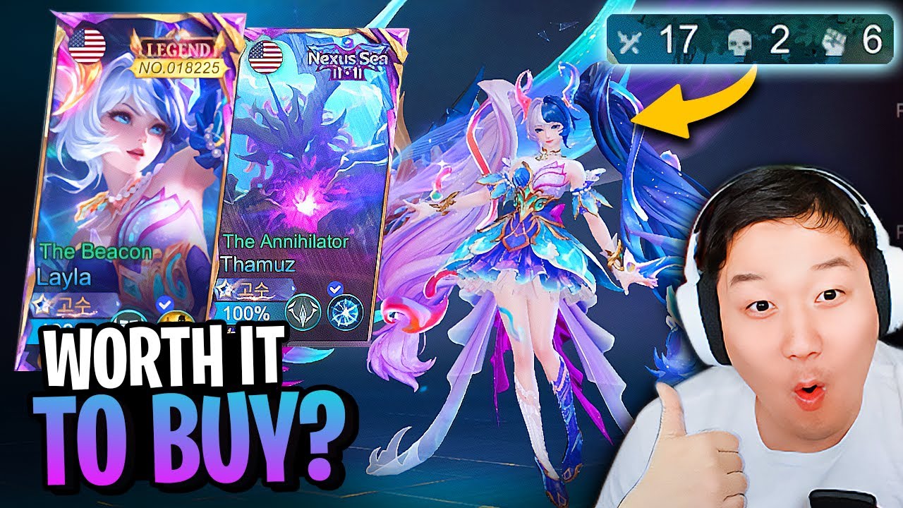 How much are the new Layla The Beacon & Thamuz The Annihilator skins? | MLBB Nexus Sea Skins