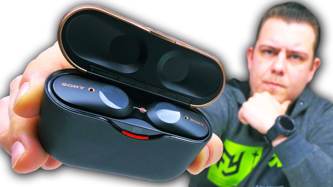 Наушники Sony WF-1000XM3, серебристый