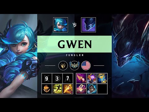 Gwen Jungle vs Nocturne - NA Challenger Patch 25.14