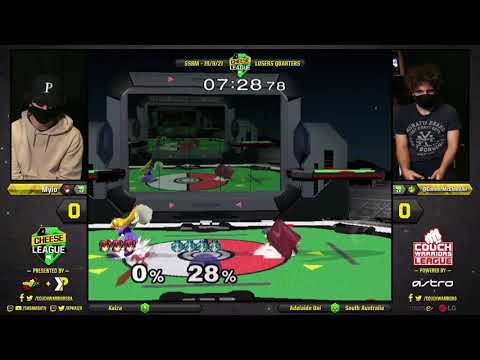 The Cheese League Sep'21 - SSBM - Mylo (Marth) vs McCloud (Peach) - Losers Quarters