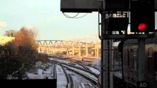 Black 5 departing Ashford