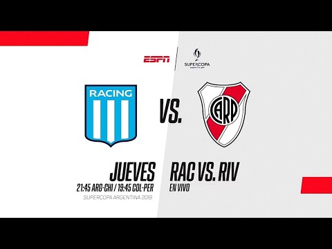 Racing VS. River Plate - Supercopa Argentina FINAL - ESPN PROMO