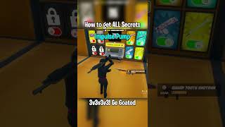 ALL SECRETS in 3v3v3v3! GO GOATED 🤫🤯 #shorts