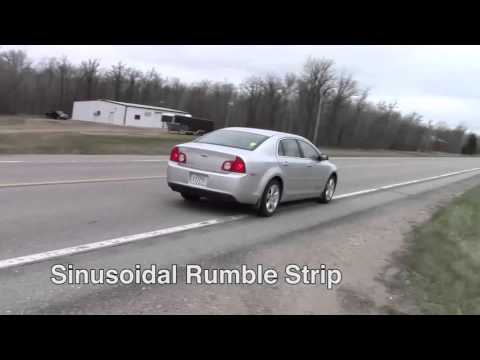 Rumble Strips  Noise Difference from Traditional vs  Sinusoidal Designs