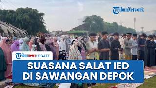 Rayakan Lebaran Hari Ini, Ribuan Warga Muhammadiyah Salat Idul Fitri di Lapangan PSP Kota Depok