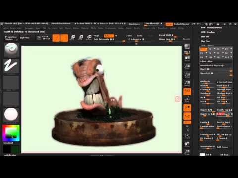 Introduction to ZBrush Tutorial 39