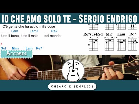 Io che amo solo te (Sergio Endrigo) - Accordi Canzone Chitarra