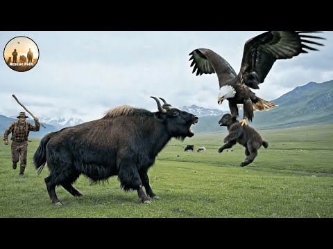 Animal Rescue Bald Eagle Attacks Wild Yak — A Shocking Rescue Ending #122