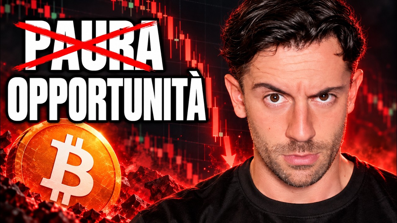 BITCOIN.... Perché questa correzione potrebbe essere un’OPPORTUNITÀ