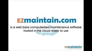 EZmaintain YouTube Video