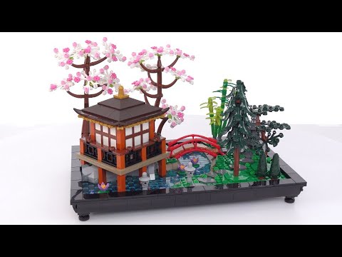 LEGO Icons Tranquil Garden independent review! A bit better than advertised 10315