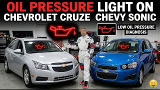 How to Fix Low Oil Pressure Warning: Chevy Cruze & Sonic Oil Pressure Switch Replacement