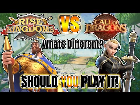 Rise of Kingdoms vs Call of Dragons! WHICH IS BETTER?! - #callofdragons #riseofkingdoms #lilith