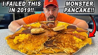 Rematching Nicollet Diner’s “Barbarian” Pancake Breakfast Challenge I Failed in 2019!!