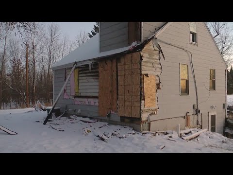 Minnesota Family’s Home Destroyed By Winter Storm
