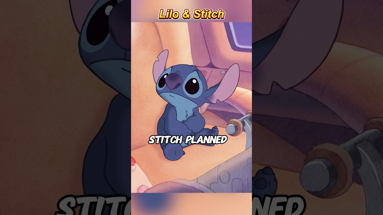 Stitch couldn't control his body and hurt others.❤️part 5 #shorts #short #fun #funny #anime #cute