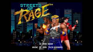 We nearly completed 'Streets of Rage'