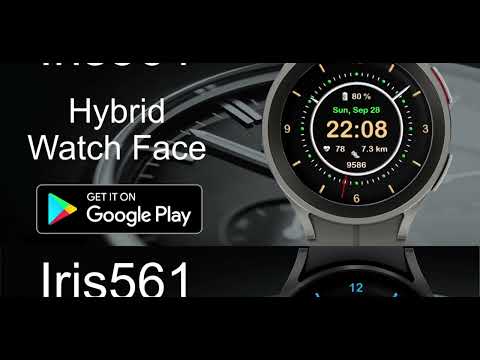 Iris561 Hybrid Watch Face