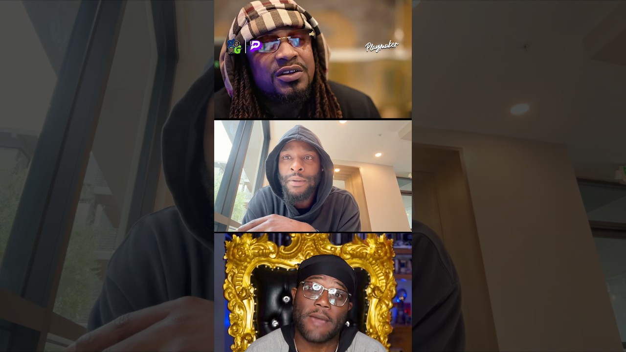 No doubt about it ‼️ #getgotpod #marshawnlynch #leveonbell #salary #nfl #mylesgarrett