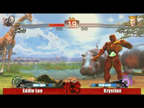 Road to Evo 2 SF4 Singles: Eddie Lee Vs Krystian