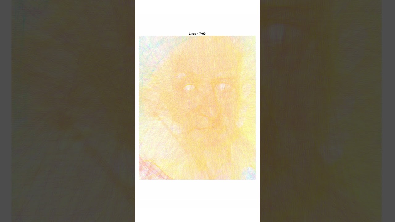 Gauss String Art  #algorithm #drawing #art #mathematics #stringart