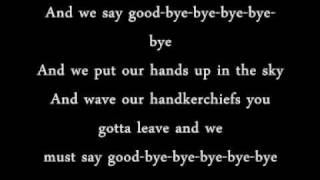 Sasha -  Goodbye with lyrics
