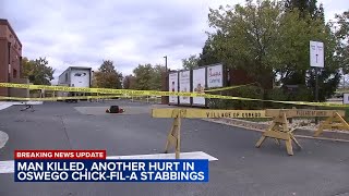 Man killed, other injured in stabbing attacks at Chick-fil-A in Oswego, Illinois, police say