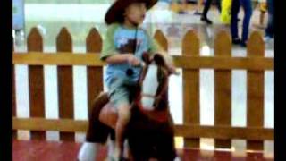 preview picture of video '5 year old boy riding a horse'