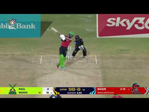Imad Wasim vs Moeen Ali! | CPL 2024