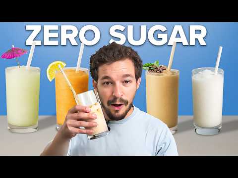I Tested 4 SUGAR FREE Ninja Slushi Recipes