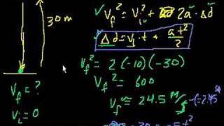 Projectile motion (part 10)