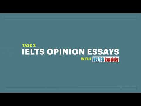 opinion based essay ielts format
