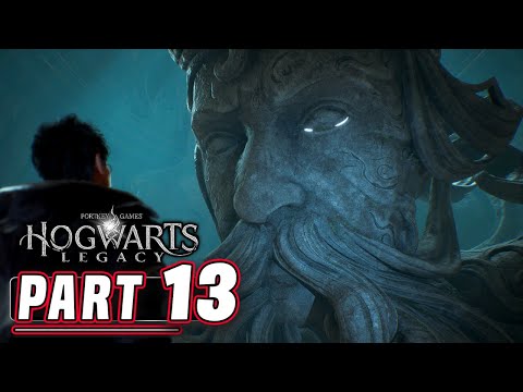 HOGWARTS LEGACY - PS5 Walkthrough Gameplay - PART 13 - FIRST TRAIL (FULL GAME)
