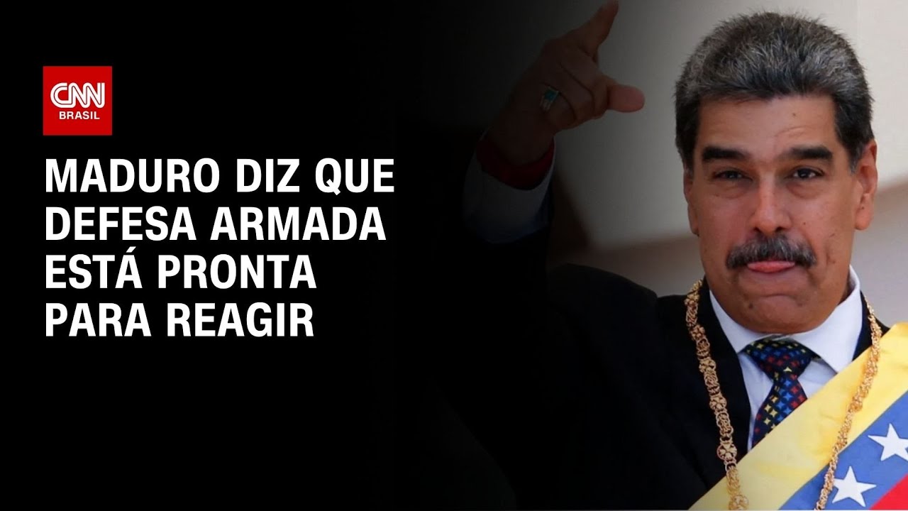 Maduro diz que defesa armada está pronta para reagir | CNN NOVO DIA