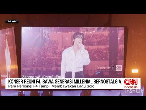 Konser Reuni F4, Bawa Generasi Milenial Bernostalgia