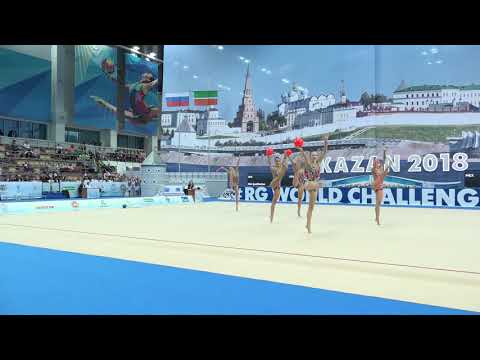 Team USA - 3 balls 2 ropes WCC Kazan 2018 AA 16.500