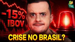 O BRASIL QUEBROU? Dólar Dispara e Bolsa Despenca: O que fazer AGORA!