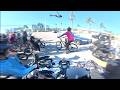 I Took My Surron To An ALL BIKES WELCOME Rideout COPS CRASHES