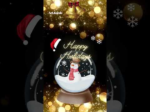 lineで送れるメッセージカード Christmas card