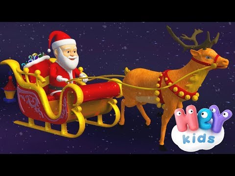 La Canción de Santa Claus 🎅 Canciones Navideñas para Niños - HeyKids