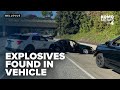 3 explosives found, 2 arrested after DUI incident leads to hours-long I-90 closure
