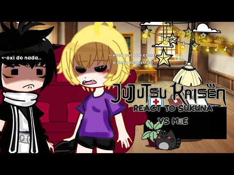Jjk react to sukuna vs mãe 1/???