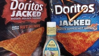 Doritos JACKED [Ranch Dipped Hot Wings Flavored] Chips Review