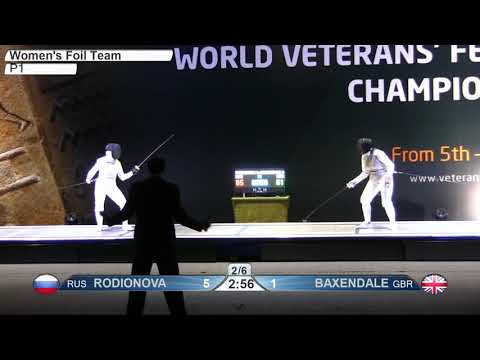 Veterans 2019 W F team P1 RUSSIA RUS vs GREAT BRITAIN GBR